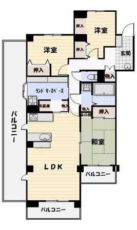 アドバンス新検見川の物件間取画像